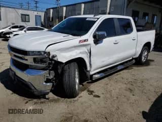 2020 Chevrolet Silverado 1500 LT z VIN 3GCUYDET3LG141617, wystawiony jako Copart lot #66382305 z przebiegiem 77 607 mil mil oraz Szkoda całkowita • Salvage title. Historia ofert i sprzedaży dostępna na DreamBid. Obrazek 1.