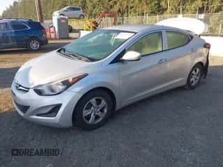 2014 Hyundai Elantra SE with VIN KMHDH4AE2EU163465, listed as a IAAI auction lot 43282768 with 151,289 mi miles and . Bid and sale history available at DreamBid. Image 2.