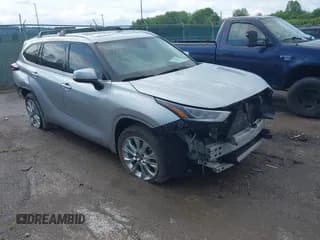 ✅ 2024 Toyota Highlander Hybrid Limited • VIN: 5TDXBRCH2RS603069 • Lot: 42531418. Listed on IAAI with 61,772 mi. Free auction sales archive from the USA and detailed vehicle history report at DreamBid. Image 1.