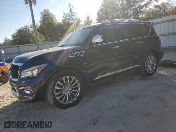 ✅ 2015 Infiniti QX80 • VIN: JN8AZ2NC9F9371045 • Lot: 92989495. Listed on Copart with 182,768 mi. Free auction sales archive from the USA and detailed vehicle history report at DreamBid. Image 1.