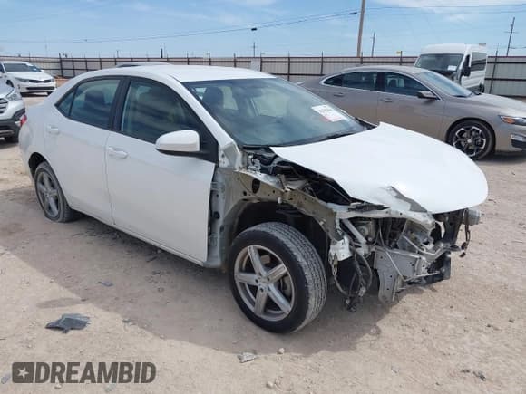 ✅ 2016 Toyota Corolla L • VIN: 5YFBURHE5GP404297 • Lot: 42315416. Listed on IAAI with 131,849 mi. Free auction sales archive from the USA and detailed vehicle history report at DreamBid. Image 1.