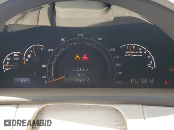 ✅ 2003 Mercedes-Benz CL • VIN: WDBPJ74J33A033191 • Lot: 67590085. Wystawiony na Copart z przebiegiem 135 144 mil. Bezpłatny archiwum sprzedaży aukcyjnych z USA i szczegółowy raport historii pojazdu na DreamBid. Zdjęcie 9.