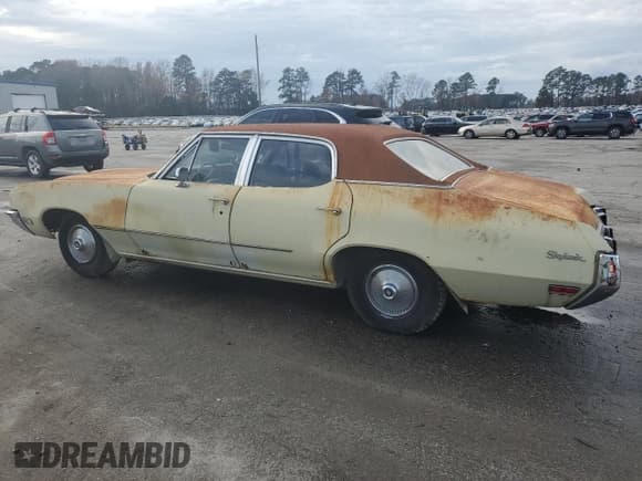 ✅ 1972 Buick Skylark • VIN: 4D69H2H212142 • Lot: 84066434. Listed on Copart with 79,917 mi. Free auction sales archive from the USA and detailed vehicle history report at DreamBid. Image 2.