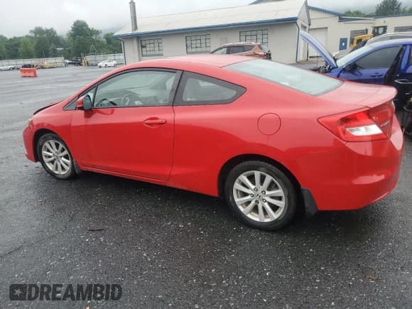 ✅ 2012 Honda Civic EX • VIN: 2HGFG3B86CH557314 • Лот: 63061555. Опубликован ранее на Copart с пробегом 57 720 миль. Бесплатный доступ к архиву аукционных продаж из США и подробный отчёт об истории автомобиля на DreamBid. Изображение 2.