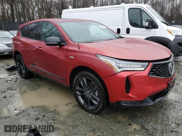 ✅ 2023 Acura RDX w/A-Spec Package • VIN: 5J8TC2H64PL003079 • Lot: 43548315. Listed on Copart with 29,318 mi. Free auction sales archive from the USA and detailed vehicle history report at DreamBid. Image 4.