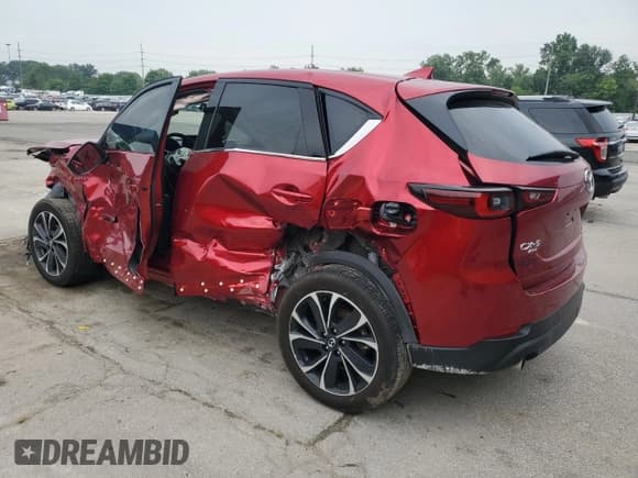✅ 2023 Mazda CX-5 S Premium Plus • VIN: JM3KFBEM2P0162762 • Lot: 63335965. Listed on Copart with 24,081 mi. Free auction sales archive from the USA and detailed vehicle history report at DreamBid. Image 2.