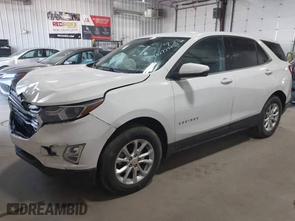 2018 Chevrolet Equinox LT with VIN 2GNAXSEV1J6238889, listed as a IAAI auction lot 43272942 with 98,674 mi miles and . Bid and sale history available at DreamBid. Image 2.