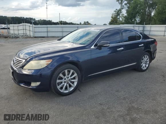 ✅ 2010 Lexus LS 460 • VIN: JTHCL5EF1A5005452 • Lot: 81785335. Listed on Copart with Not provided. Free auction sales archive from the USA and detailed vehicle history report at DreamBid. Image 1.