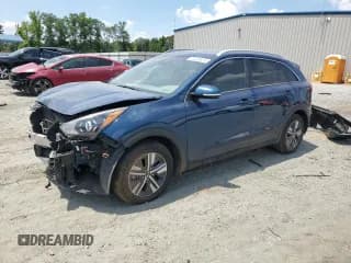 ✅ 2020 Kia Niro EX Premium • VIN: KNDCE3LCXL5445696 • Lot: 61838825. Listed on Copart with 103,728 mi. Free auction sales archive from the USA and detailed vehicle history report at DreamBid. Image 1.