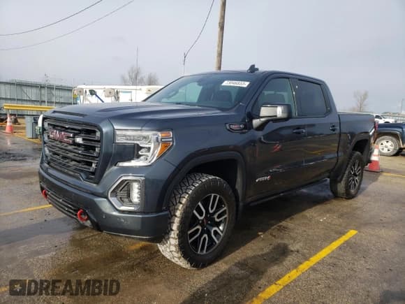 ✅ 2021 GMC Sierra 1500 • VIN: MV1N3887521ND • Лот: 73046833. Опубликован ранее на Copart с пробегом 56 992 миль. Бесплатный доступ к архиву аукционных продаж из США и подробный отчёт об истории автомобиля на DreamBid. Изображение 1.
