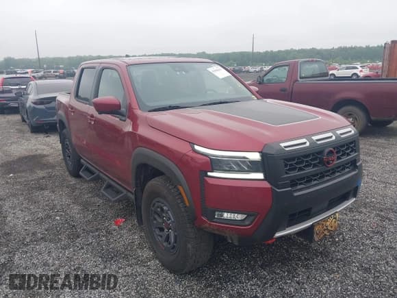 ✅ 2025 Nissan Frontier SV • VIN: 1N6ED1EK1SN621678 • Лот: 42506431. Опубликован ранее на IAAI с пробегом 6 954 миль. Бесплатный доступ к архиву аукционных продаж из США и подробный отчёт об истории автомобиля на DreamBid. Изображение 1.