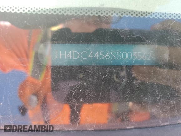 ✅ 1995 Acura Integra LS • VIN: JH4DC4456SS003562 • Lot: 49471665. Listed on Copart with 287,957 mi. Free auction sales archive from the USA and detailed vehicle history report at DreamBid. Image 14.