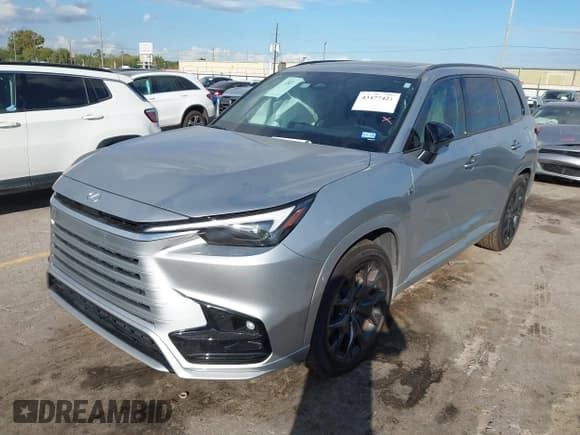 ✅ 2024 Lexus TX 500h F Sport Premium • VIN: 5TDABAB60RS002427 • Lot: 43477421. Wystawiony na IAAI z przebiegiem 8 647 mil. Bezpłatny archiwum sprzedaży aukcyjnych z USA i szczegółowy raport historii pojazdu na DreamBid. Zdjęcie 2.