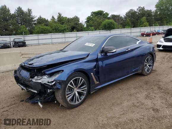 ✅ 2019 Infiniti Q60 Luxe • VIN: JN1EV7EL9KM291387 • Лот: 57882145. Опубликован ранее на Copart с пробегом Не указан. Бесплатный доступ к архиву аукционных продаж из США и подробный отчёт об истории автомобиля на DreamBid. Изображение 1.