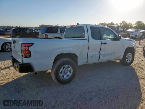 2023 Nissan Frontier S with VIN 1N6ED1CL9PN666306, listed as a Copart auction lot 90712585 with 24,472 mi miles and Clean title. Bid and sale history available at DreamBid. Image 3.