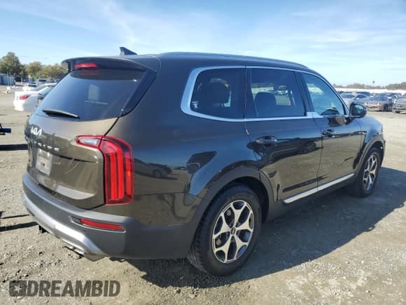 ✅ 2022 Kia Telluride EX • VIN: 5XYP3DHC4NG271804 • Лот: 91699575. Опубликован ранее на Copart с пробегом 54 124 миль. Бесплатный доступ к архиву аукционных продаж из США и подробный отчёт об истории автомобиля на DreamBid. Изображение 3.