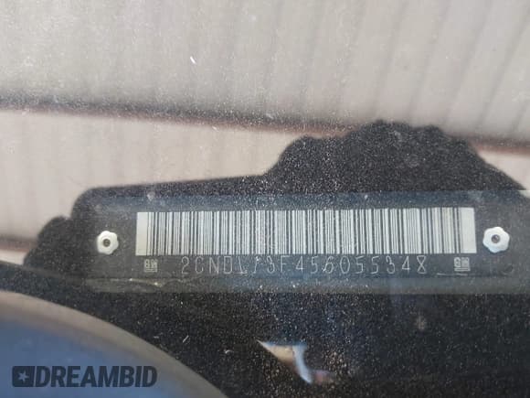 ✅ 2005 Chevrolet Equinox LS • VIN: 2CNDL13F456055348 • Лот: 41630078. Опубликован ранее на IAAI с пробегом 199 456 миль. Бесплатный доступ к архиву аукционных продаж из США и подробный отчёт об истории автомобиля на DreamBid. Изображение 9.