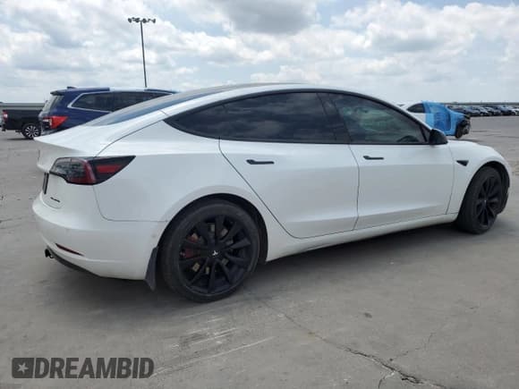 ✅ 2019 Tesla Model 3 Long Range • VIN: 5YJ3E1EBXKF454663 • Lot: 60865234. Listed on Copart with 35,771 mi. Free auction sales archive from the USA and detailed vehicle history report at DreamBid. Image 3.