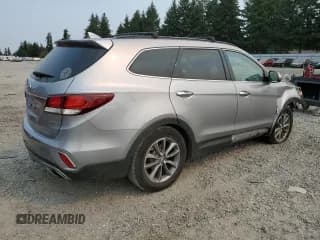 ✅ 2017 Hyundai Santa Fe SE • VIN: KM8SMDHFXHU167043 • Лот: 71733645. Опубликован ранее на Copart с пробегом 120 667 миль. Бесплатный доступ к архиву аукционных продаж из США и подробный отчёт об истории автомобиля на DreamBid. Изображение 3.