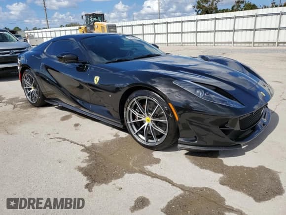 ✅ 2023 Ferrari 812 • VIN: ZFF97CMA4P0291900 • Lot: 79102854. Listed on Copart with 1,279 mi. Free auction sales archive from the USA and detailed vehicle history report at DreamBid. Image 4.