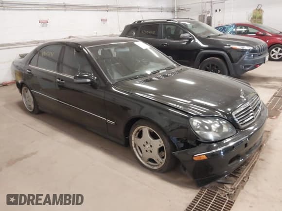 ✅ 2002 Mercedes-Benz S 600 • VIN: WDBNG78J42A252823 • Lot: 42051191. Listed on IAAI with 133,123 mi. Free auction sales archive from the USA and detailed vehicle history report at DreamBid. Image 1.