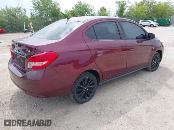 ✅ 2020 Mitsubishi Mirage SE • VIN: ML32F4FJ2LHF01255 • Lot: 42512974. Wystawiony na IAAI z przebiegiem 76 239 mil. Bezpłatny archiwum sprzedaży aukcyjnych z USA i szczegółowy raport historii pojazdu na DreamBid. Zdjęcie 4.