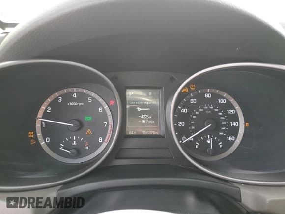 ✅ 2017 Hyundai Santa Fe 2.4L • VIN: 5XYZUDLB7HG398183 • Лот: 52166364. Опубликован ранее на Copart с пробегом 156 376 миль. Бесплатный доступ к архиву аукционных продаж из США и подробный отчёт об истории автомобиля на DreamBid. Изображение 9.