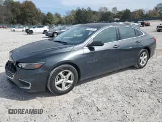 2017 Chevrolet Malibu LS with VIN 1G1ZB5ST4HF249943, listed as a Copart auction lot 90062835 with 142,019 mi miles and Salvage title. Bid and sale history available at DreamBid. Image 1.