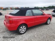 ✅ 2001 Volkswagen Cabriolet GLX • VIN: 3VWDC21V61M803051 • Lot: 65349555. Listed on Copart with 132,819 mi. Free auction sales archive from the USA and detailed vehicle history report at DreamBid. Image 3.