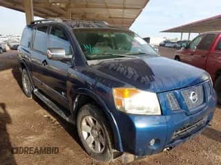 ✅ 2008 Nissan Armada SE • VIN: 5N1AA08C58N619624 • Lot: 43694150. Listed on IAAI with 255,138 mi. Free auction sales archive from the USA and detailed vehicle history report at DreamBid. Image 1.