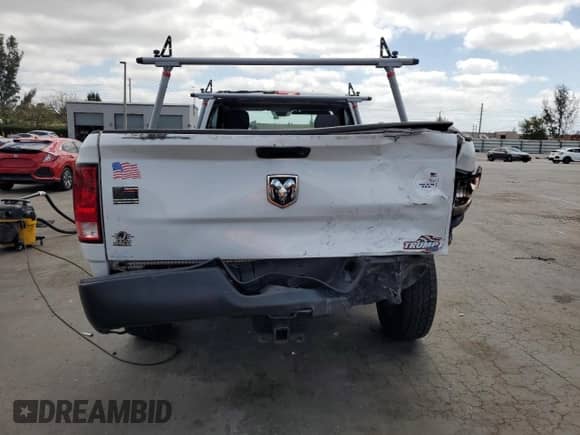 2015 Ram 1500 Tradesman with VIN 3C6JR6DG2FG647550, listed as a Copart auction lot 54125115 with 217,629 mi miles and Salvage title. Bid and sale history available at DreamBid. Image 6.