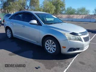 2011 Chevrolet Cruze 1LT z VIN 1G1PF5S96B7254854, wystawiony jako IAAI lot #43487462 z przebiegiem 158 158 mil mil oraz . Historia ofert i sprzedaży dostępna na DreamBid. Obrazek 1.