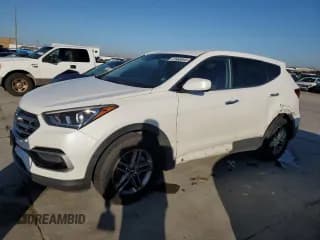 ✅ 2017 Hyundai Santa Fe 2.4L • VIN: 5XYZT3LB6HG419750 • Лот: 41668894. Опубликован ранее на Copart с пробегом 112 598 миль. Бесплатный доступ к архиву аукционных продаж из США и подробный отчёт об истории автомобиля на DreamBid. Изображение 1.
