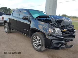 ✅ 2022 Chevrolet Colorado 2WD Work Truck • VIN: 1GCGSBEA4N1292629 • Лот: 43357468. Опубликован ранее на IAAI с пробегом Не указан. Бесплатный доступ к архиву аукционных продаж из США и подробный отчёт об истории автомобиля на DreamBid. Изображение 1.