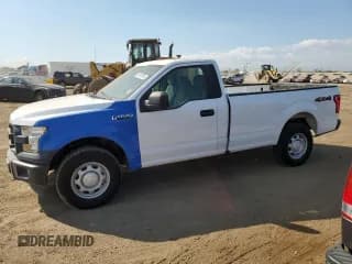 ✅ 2017 Ford F-150 XL • VIN: 1FTMF1EFXHKC44094 • Lot: 75478974. Listed on Copart with 137,420 mi. Free auction sales archive from the USA and detailed vehicle history report at DreamBid. Image 1.