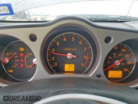 ✅ 2008 Nissan 350Z Touring • VIN: JN1BZ36A78M851428 • Лот: 58560585. Опубликован ранее на Copart с пробегом 114 391 миль. Бесплатный доступ к архиву аукционных продаж из США и подробный отчёт об истории автомобиля на DreamBid. Изображение 9.