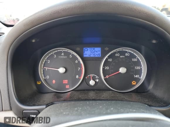 ✅ 2010 Hyundai Accent GLS • VIN: KMHCN4AC0AU490220 • Lot: 89449545. Listed on Copart with 127,549 mi. Free auction sales archive from the USA and detailed vehicle history report at DreamBid. Image 9.