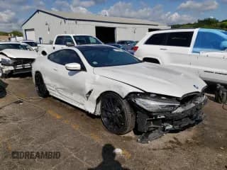 ✅ 2019 BMW 8 Series M850i xDrive • VIN: WBABC4C51KBU95991 • Lot: 67556343. Listed on Copart with 21,102 mi. Free auction sales archive from the USA and detailed vehicle history report at DreamBid. Image 4.