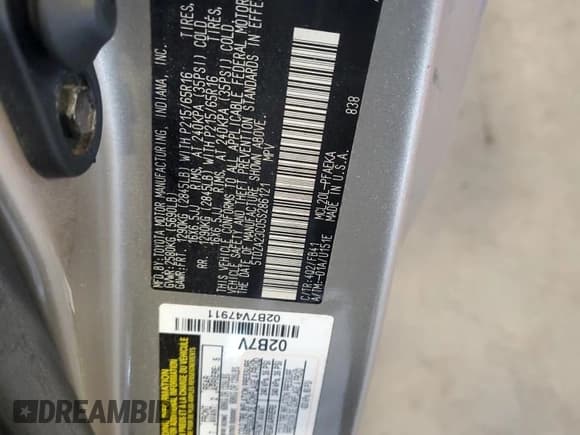 ✅ 2005 Toyota Sienna LE • VIN: 5TDZA23C05S286121 • Lot: 80807325. Listed on Copart with 433,297 mi. Free auction sales archive from the USA and detailed vehicle history report at DreamBid. Image 14.