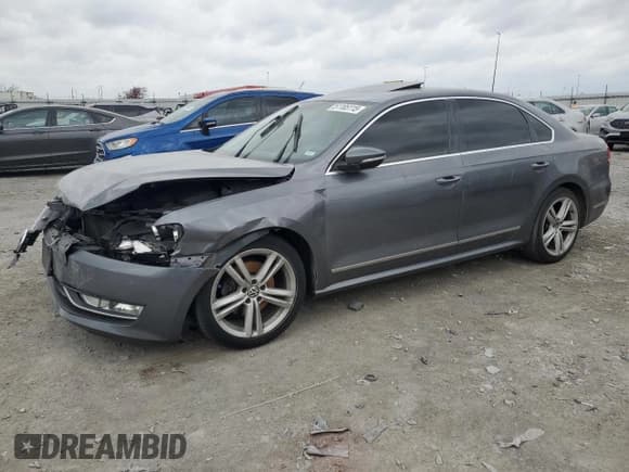 ✅ 2012 Volkswagen Passat SEL Premium • VIN: 1VWCM7A33CC011044 • Lot: 51185115. Listed on Copart with Not provided. Free auction sales archive from the USA and detailed vehicle history report at DreamBid. Image 1.
