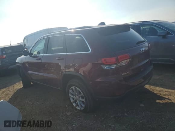 ✅ 2021 Jeep Grand Cherokee Laredo X • VIN: 1C4RJFAG3MC676563 • Lot: 86505985. Listed on Copart with 42,846 mi. Free auction sales archive from the USA and detailed vehicle history report at DreamBid. Image 2.