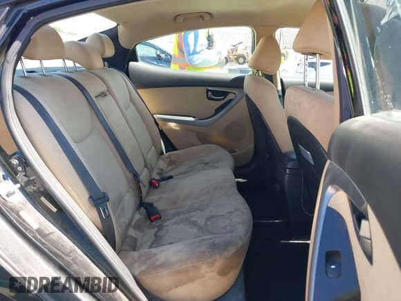 ✅ 2013 Hyundai Elantra GLS • VIN: KMHDH4AE0DU920846 • Lot: 43422626. Listed on IAAI with 125,182 mi. Free auction sales archive from the USA and detailed vehicle history report at DreamBid. Image 8.