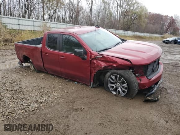 ✅ 2020 Chevrolet Silverado 1500 RST • VIN: 1GCRYEED0LZ238892 • Lot: 91567215. Listed on Copart with 58,971 mi. Free auction sales archive from the USA and detailed vehicle history report at DreamBid. Image 4.