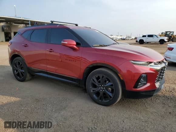 ✅ 2020 Chevrolet Blazer RS • VIN: 3GNKBKRSXLS556484 • Lot: 69567905. Listed on Copart with 80,484 mi. Free auction sales archive from the USA and detailed vehicle history report at DreamBid. Image 4.