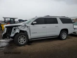 ✅ 2020 GMC Yukon XL SLT • VIN: 1GKS2GKC4LR177853 • Lot: 56035215. Listed on Copart with 87,444 mi. Free auction sales archive from the USA and detailed vehicle history report at DreamBid. Image 1.