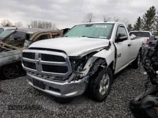 2017 Ram 1500 Tradesman with VIN 3C6JR6DGXHG504641, listed as a Copart auction lot 44434515 with 159,894 mi miles and Salvage title. Bid and sale history available at DreamBid. Image 1.