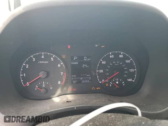 2022 Hyundai Accent SEL z VIN 3KPC24A61NE167452, wystawiony jako Copart lot #60143694 z przebiegiem 28 359 mil mil oraz Szkoda całkowita • Salvage title. Historia ofert i sprzedaży dostępna na DreamBid. Obrazek 9.