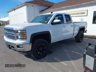 2015 Chevrolet Silverado 1500 LT with VIN 1GCVKREC0FZ192676, listed as a IAAI auction lot 43579154 with 113,648 mi miles and . Bid and sale history available at DreamBid. Image 2.