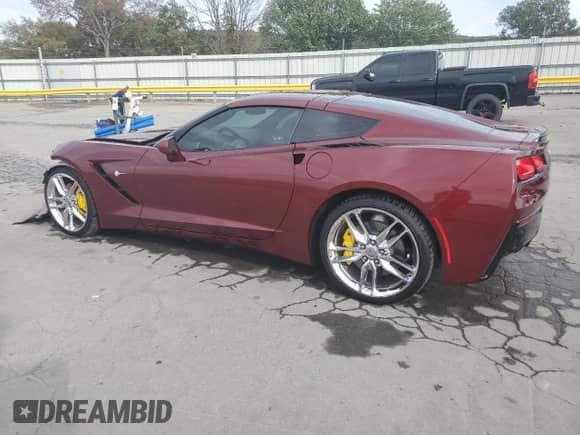 2019 Chevrolet Corvette 3LT z VIN 1G1YF2D73K5116361, wystawiony jako Copart lot #87015485 z przebiegiem 40 565 mil mil oraz Szkoda całkowita • Salvage title. Historia ofert i sprzedaży dostępna na DreamBid. Obrazek 2.