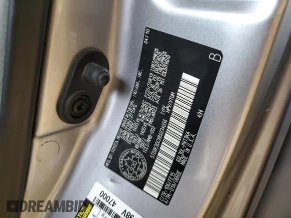 ✅ 2011 Toyota Sienna SE • VIN: 5TDXK3DCXBS034056 • Lot: 69281845. Listed on Copart with 267,390 mi. Free auction sales archive from the USA and detailed vehicle history report at DreamBid. Image 13.